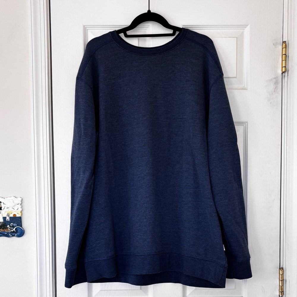 The North Face Men’s Cotton Blend Terry Pullover Crewneck Sweatshirt
